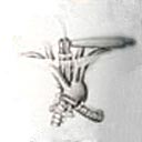 Imagem esquemática do equipamento dentro do mediastino.